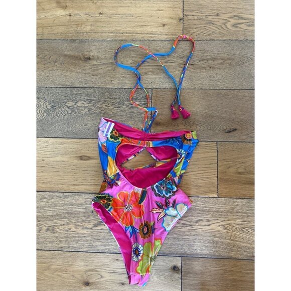 FARM Rio Full Garden One Piece Multi Womens Size XS - Picture 7 of 12